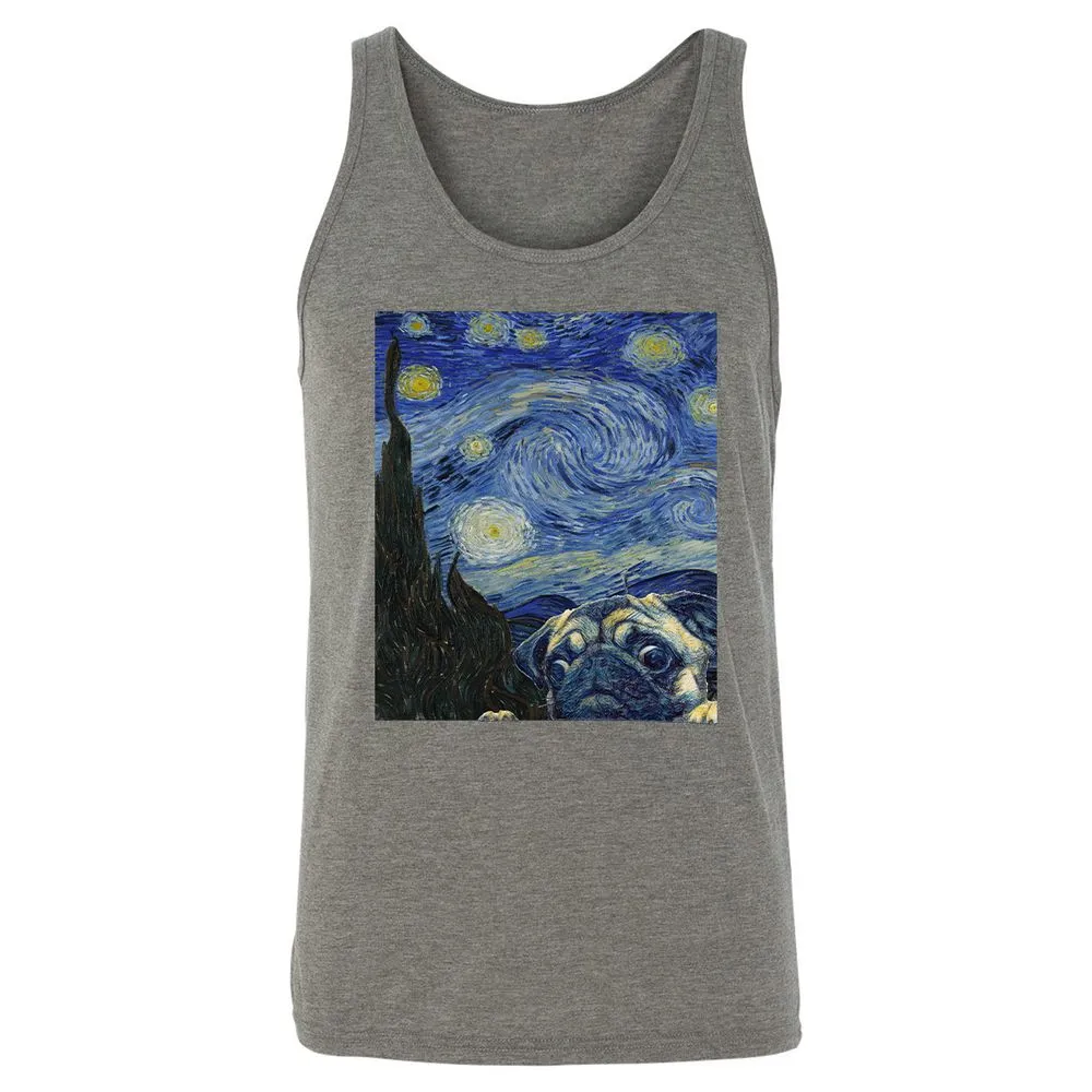 Unisex Jersey Tank - TJ4MQ823 - Grey Triblend - 8