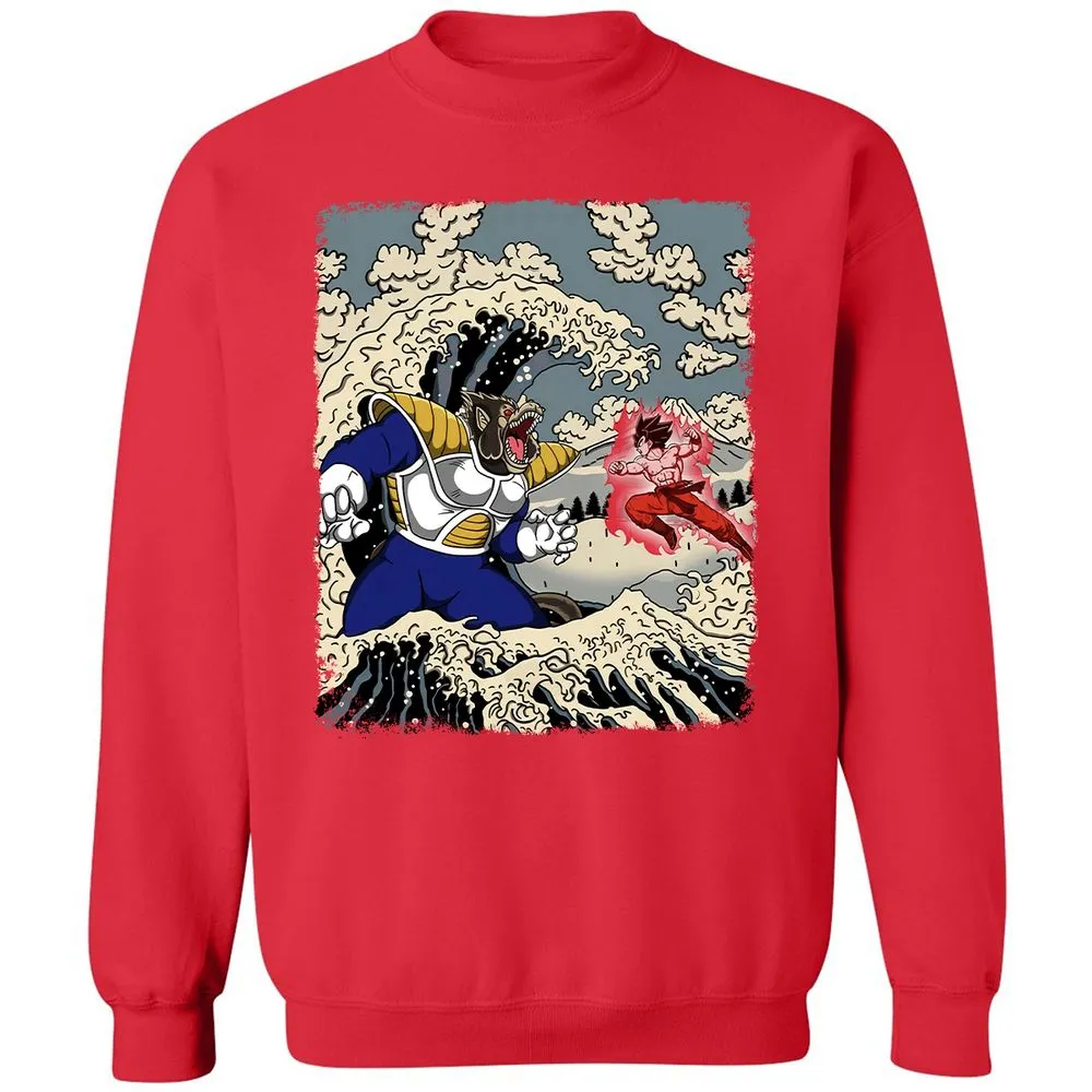 Classic Unisex Sweatshirt - KSN5FMF4 - Red - 5