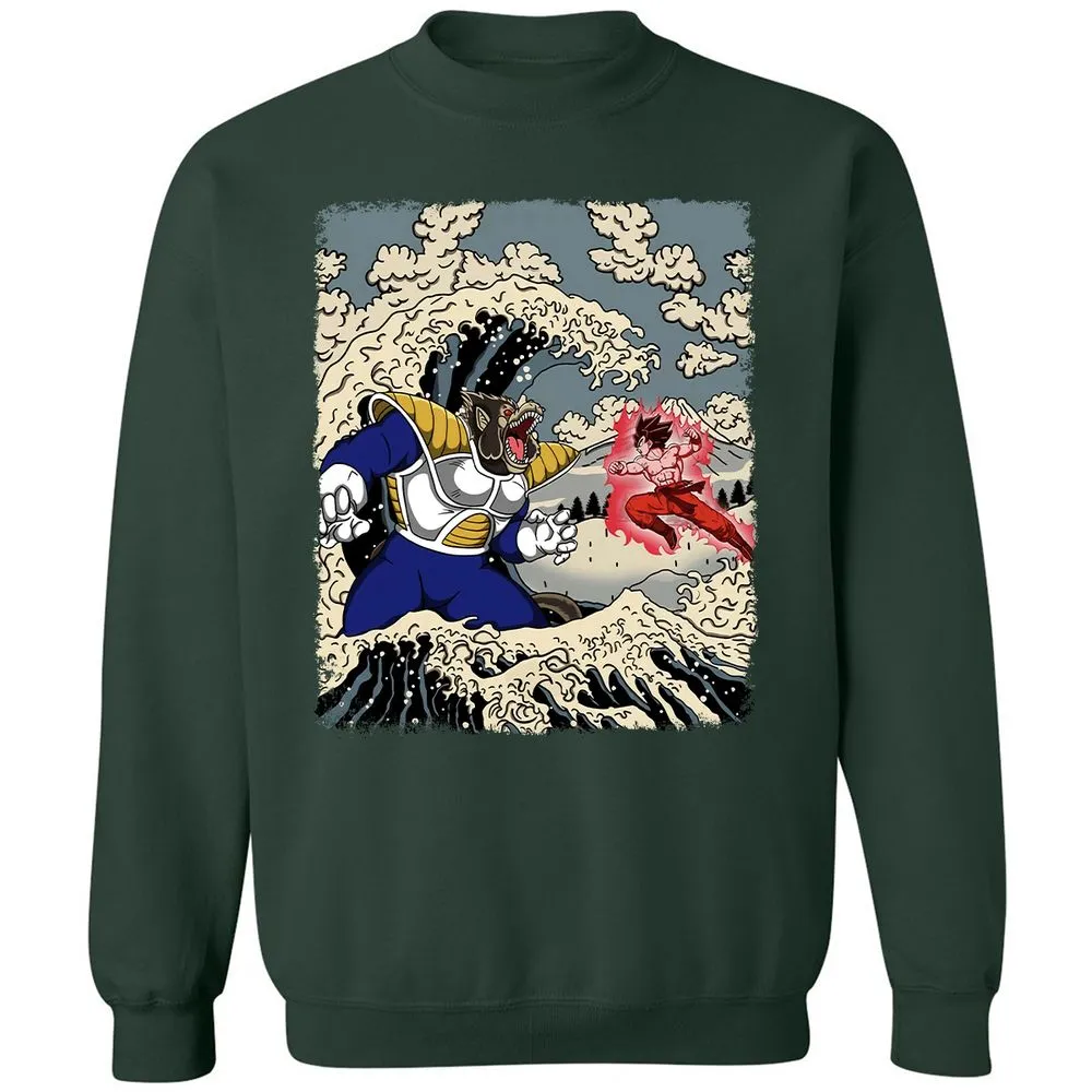 Classic Unisex Sweatshirt - KSN5FMF4 - Forest Green - 4