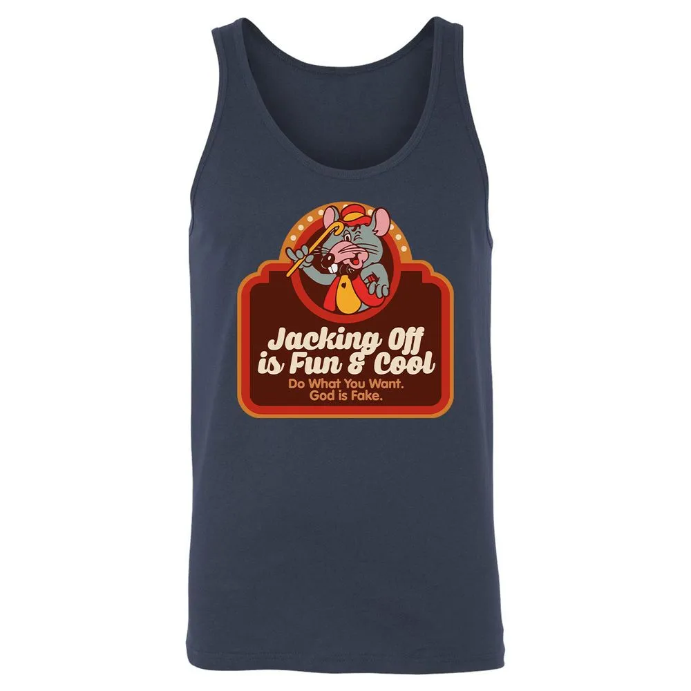 Unisex Jersey Tank - SUJKR6GP - Navy - 2