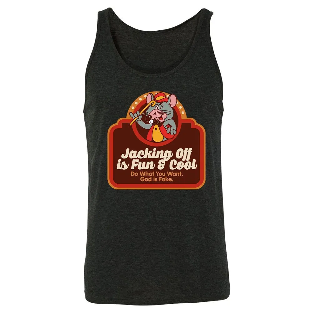 Unisex Jersey Tank - SUJKR6GP - Charcoal Black Triblend - 5