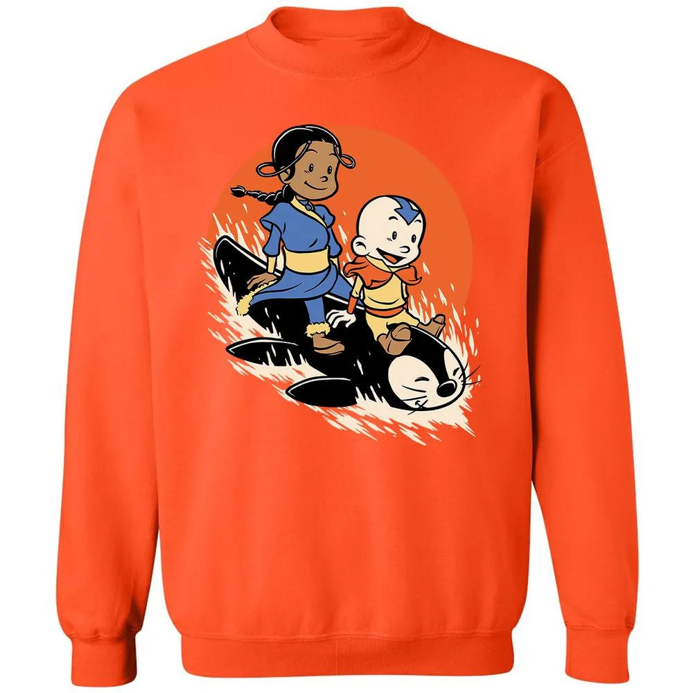 Classic Unisex Sweatshirt - P32EL6J3 - Orange - 10