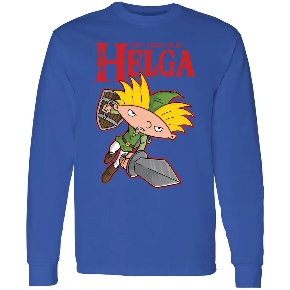 Long Sleeve T-Shirt - 8K37JQFM - Royal - 8