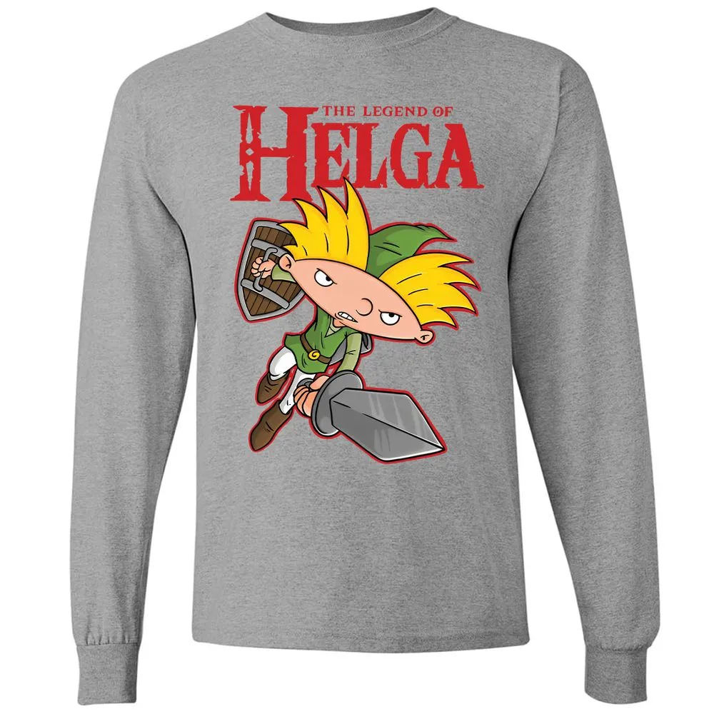 Long Sleeve T-Shirt - 8K37JQFM - Graphite Heather - 6