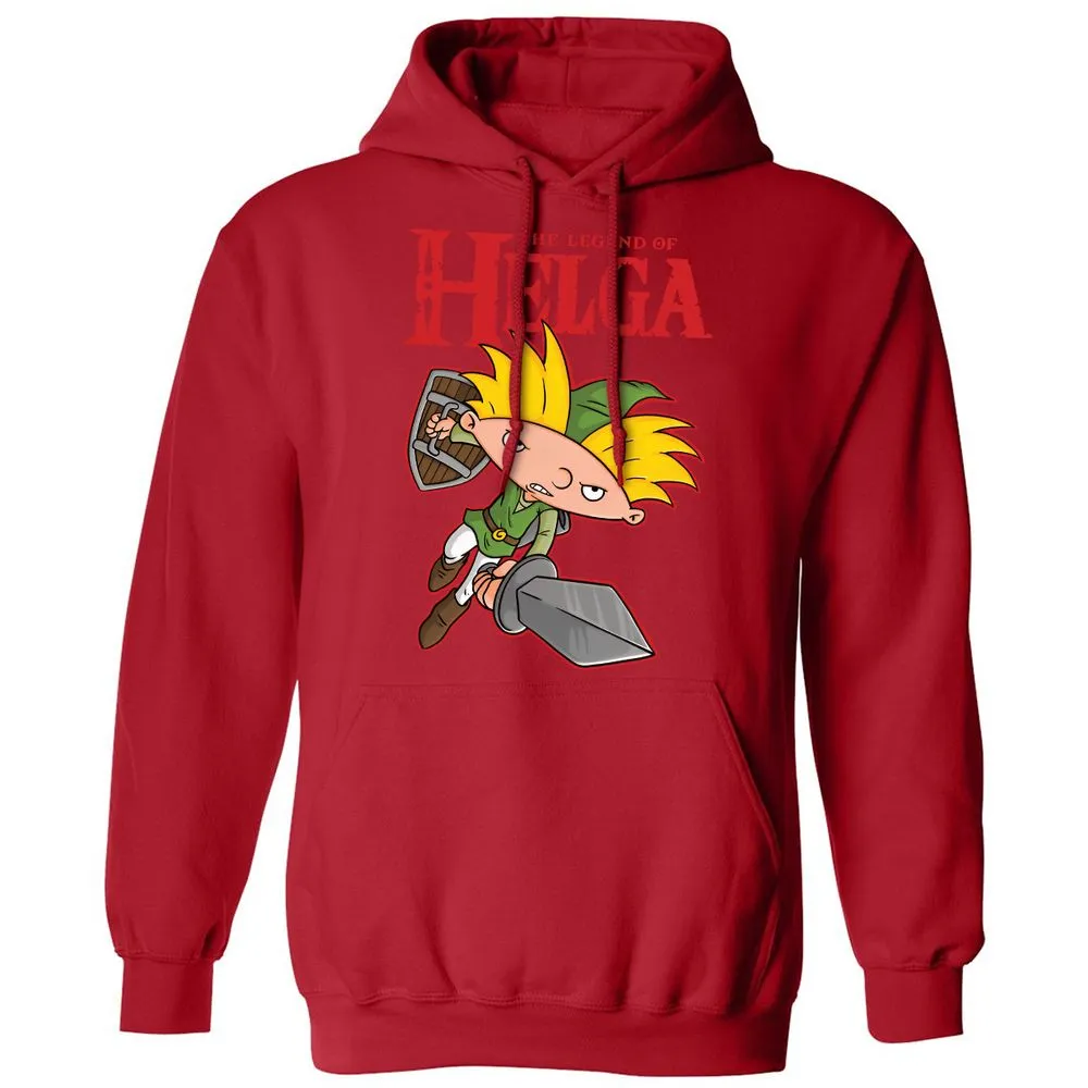 Classic Unisex Hoodie - TN8PBZ3F - Red - 5