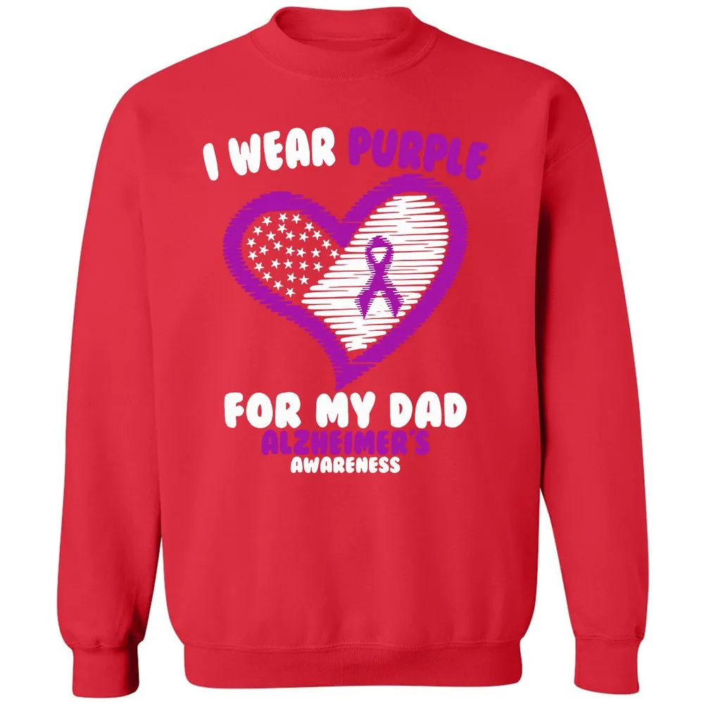 Classic Unisex Sweatshirt - VZN55KF2 - Red - 5