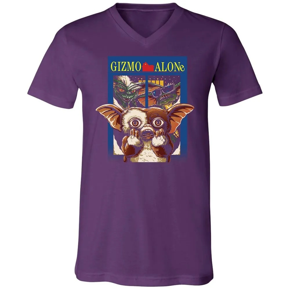 Unisex V-Neck T-Shirt - YUPVCW1G - Team Purple - 9