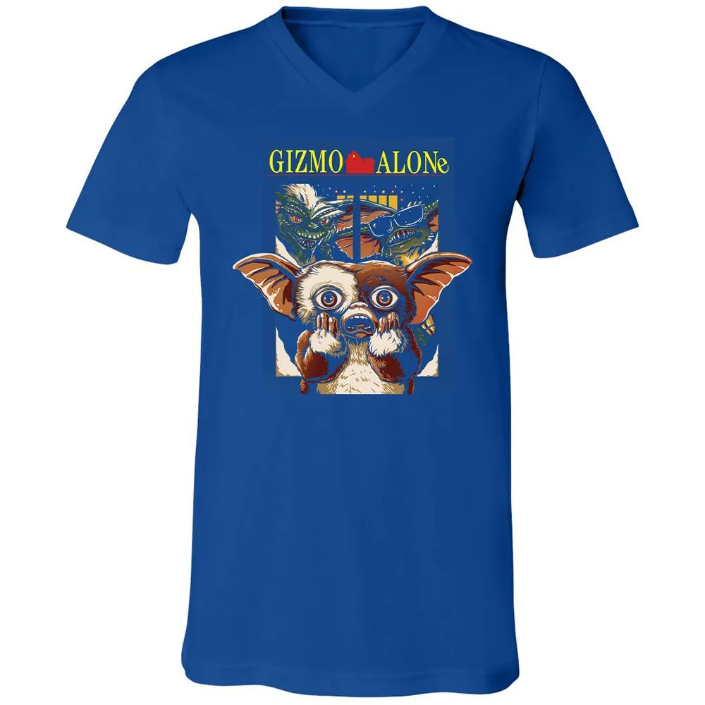 Unisex V-Neck T-Shirt - YUPVCW1G - True Royal - 4