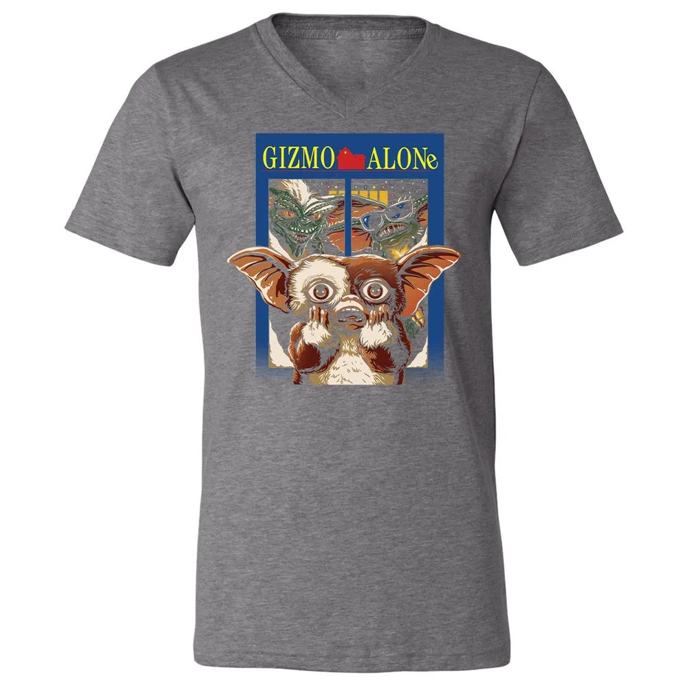 Unisex V-Neck T-Shirt - YUPVCW1G - Deep Heather - 13