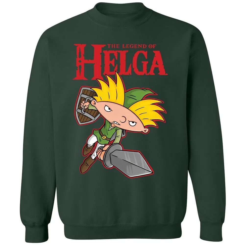 Classic Unisex Sweatshirt - SXN85T15 - Forest Green - 4