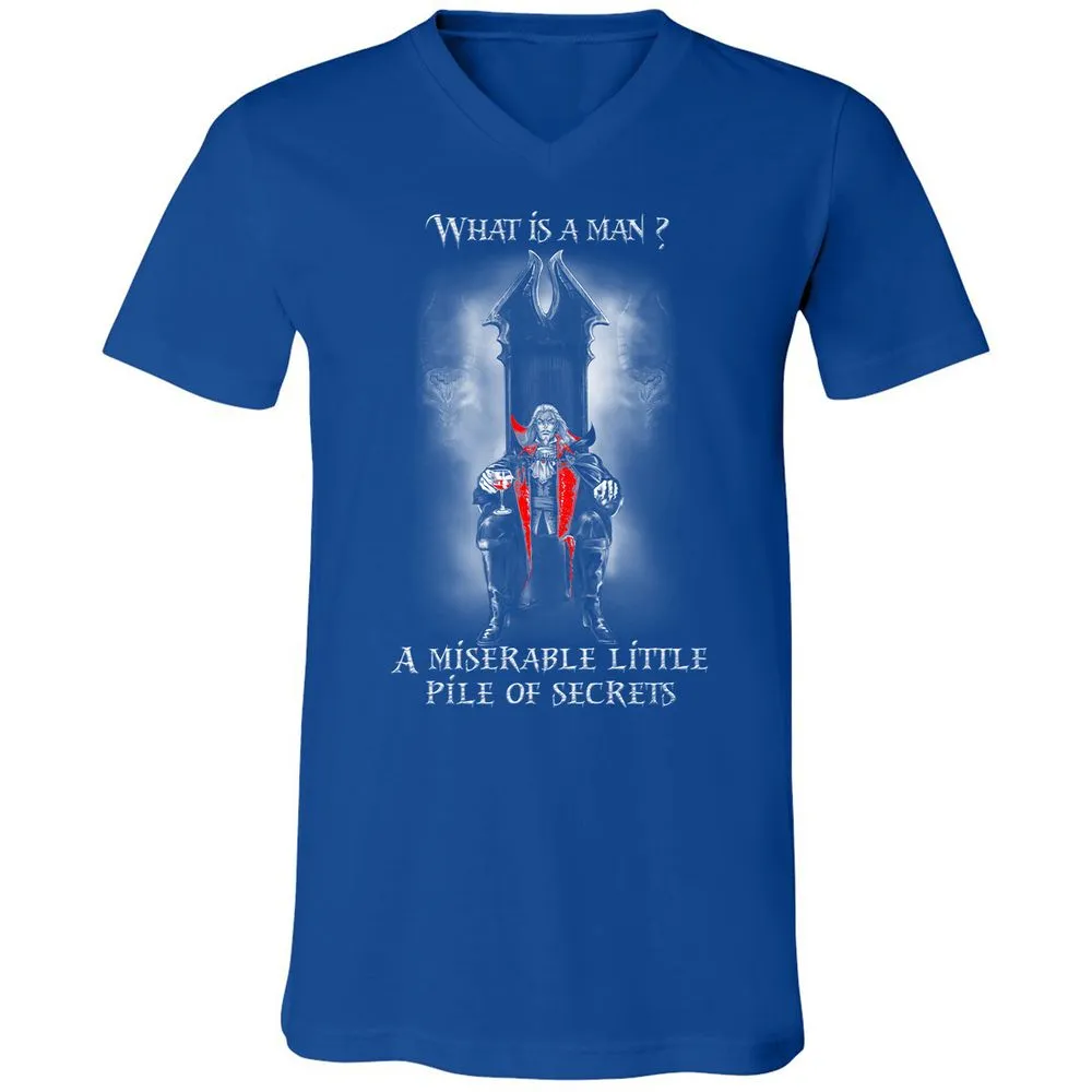 Unisex V-Neck T-Shirt - V26AQM6W - True Royal - 4