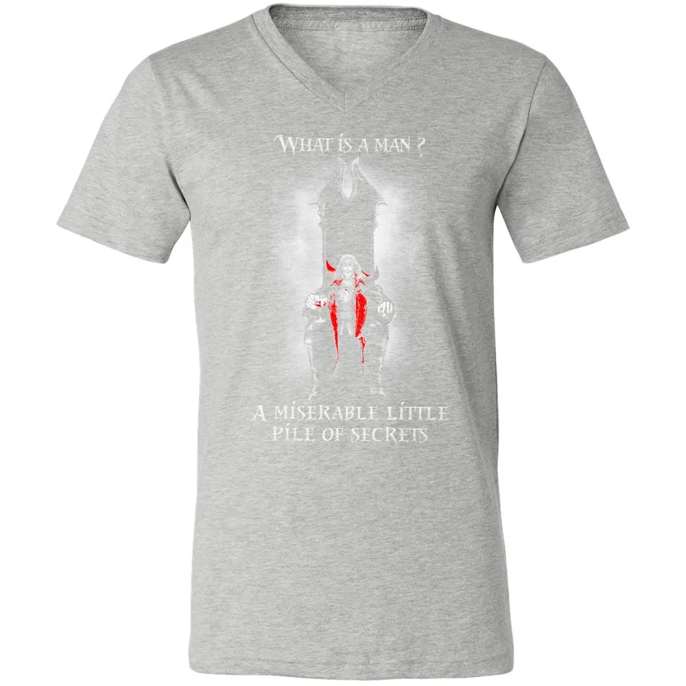 Unisex V-Neck T-Shirt - V26AQM6W - Athletic Heather - 7