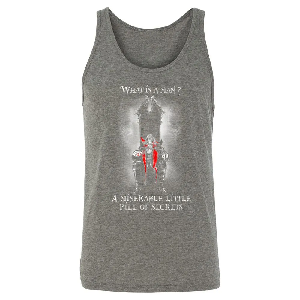 Unisex Jersey Tank - CJZQLMS3 - Grey Triblend - 8
