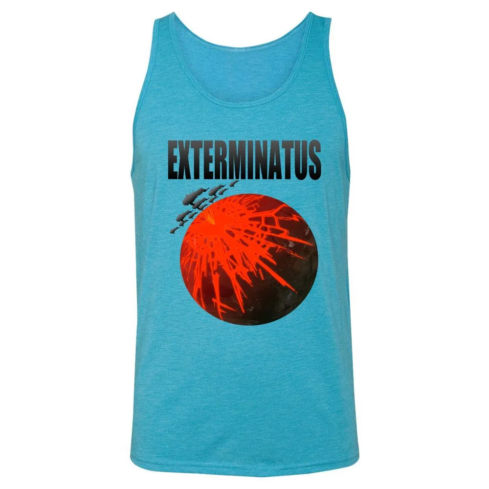 Unisex Jersey Tank - LWS89YB4 - Aqua Triblend - 3
