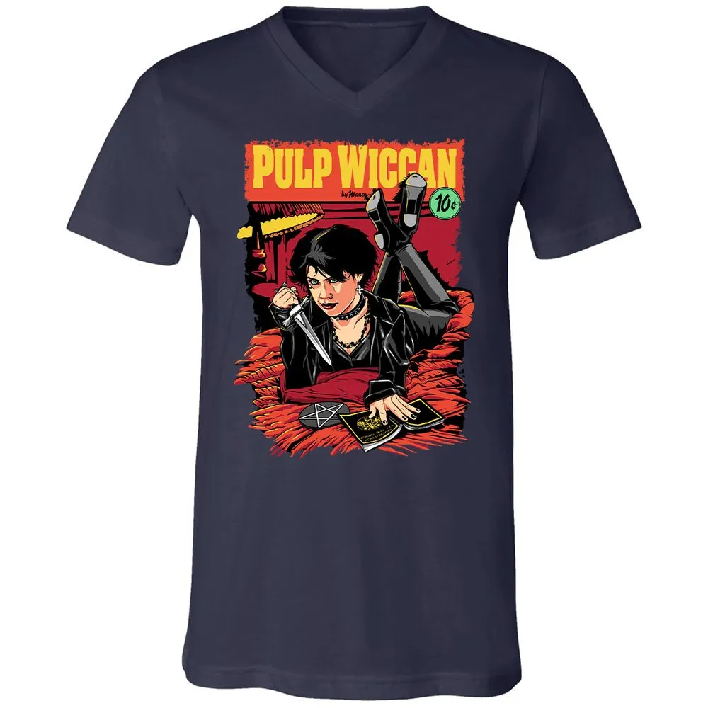 Unisex V-Neck T-Shirt - VD9F4Y1Z - Navy - 2