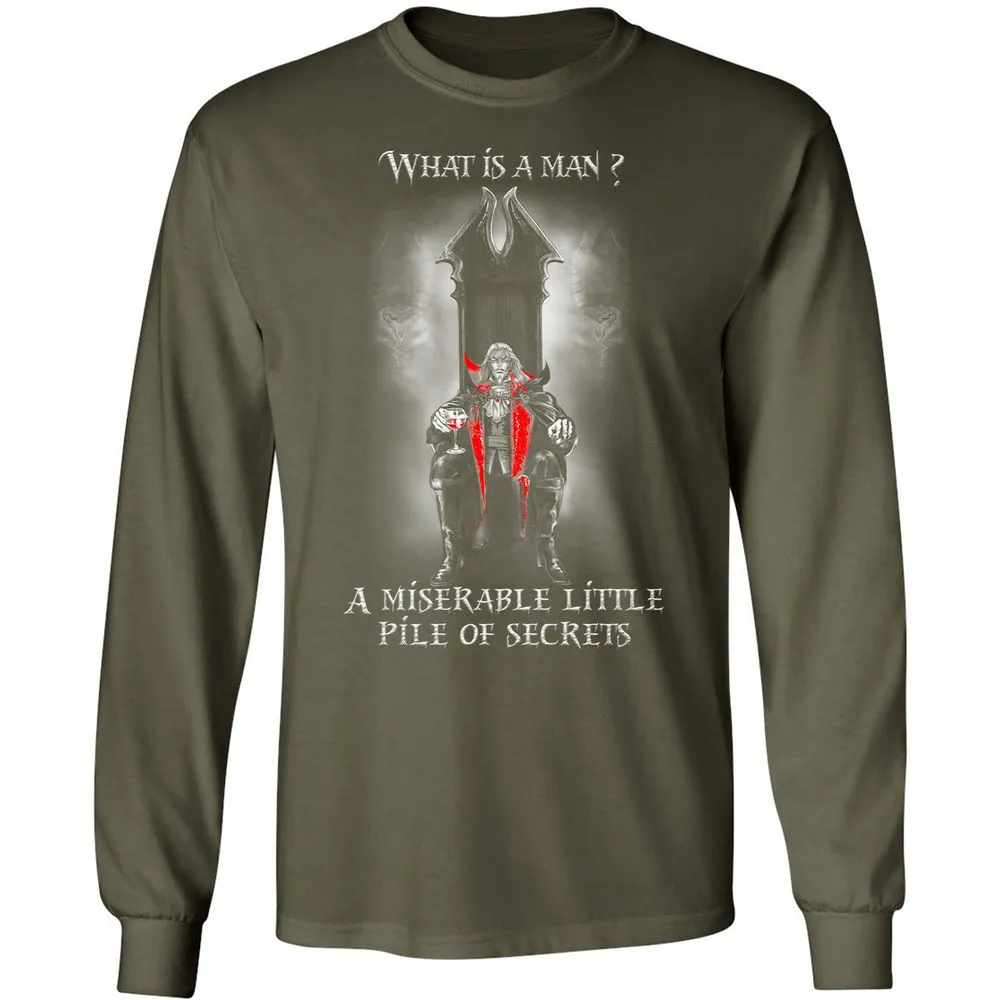 Long Sleeve T-Shirt - 41H9CD9K - Military Green - 16
