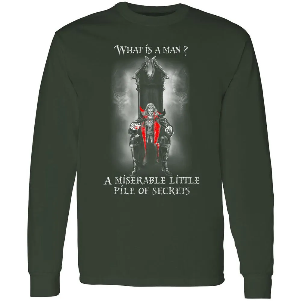 Long Sleeve T-Shirt - 41H9CD9K - Forest Green - 4