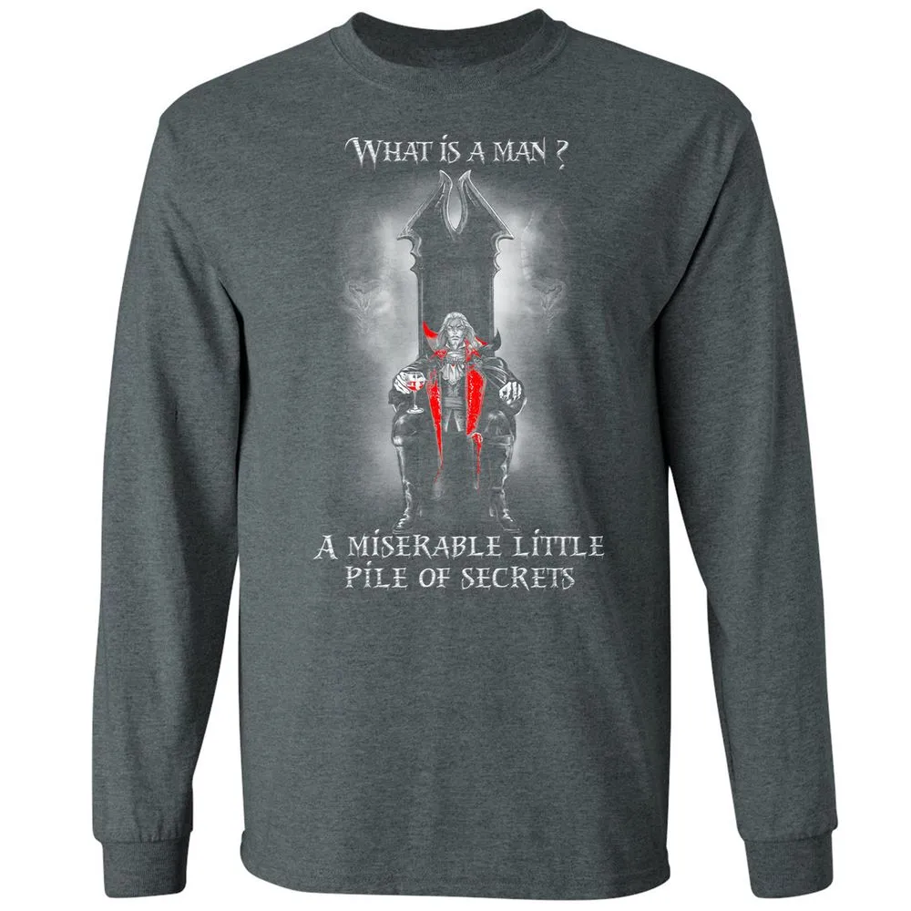 Long Sleeve T-Shirt - 41H9CD9K - Dark Heather - 15
