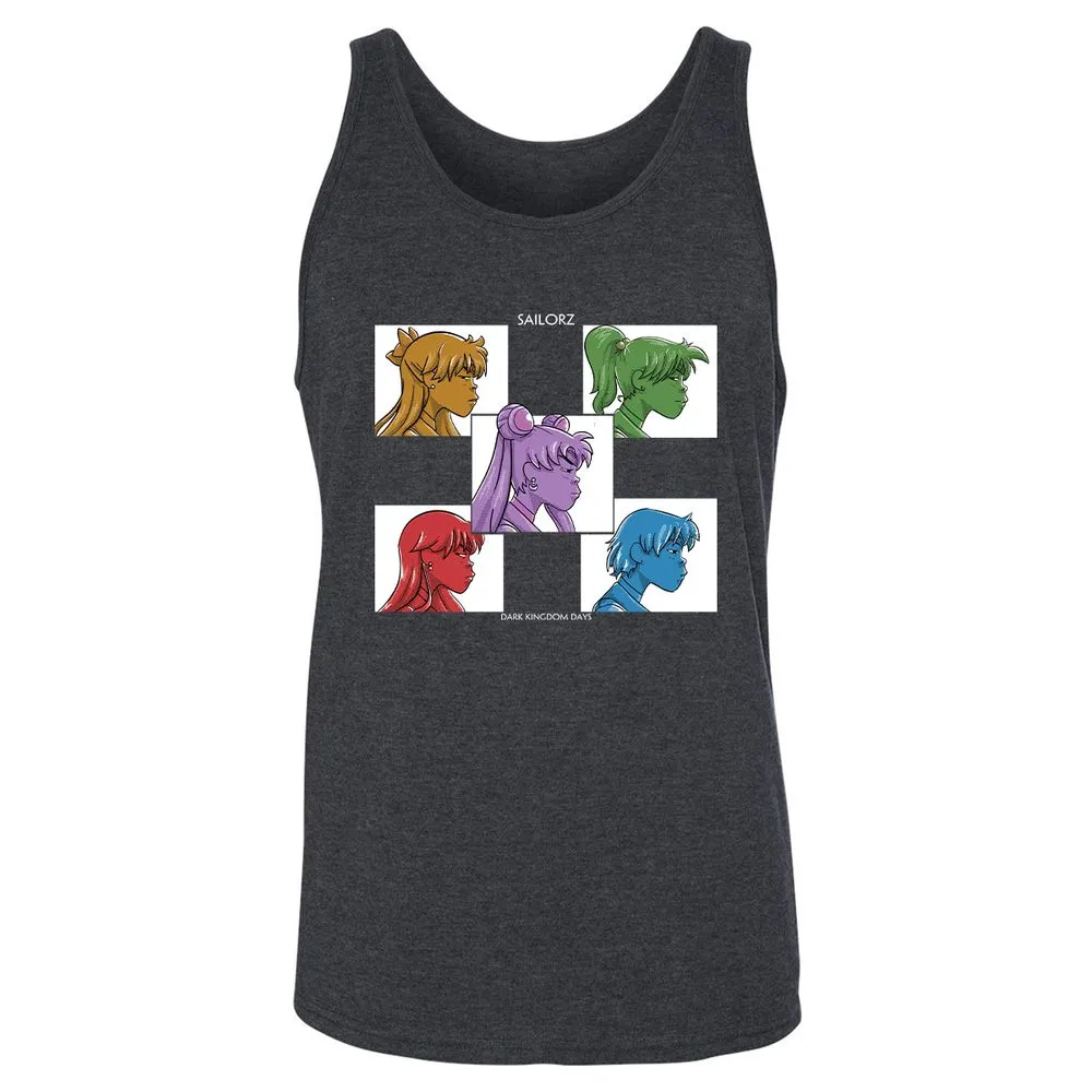 Unisex Jersey Tank - 6D4U5S9H - Dark Grey Heather - 6