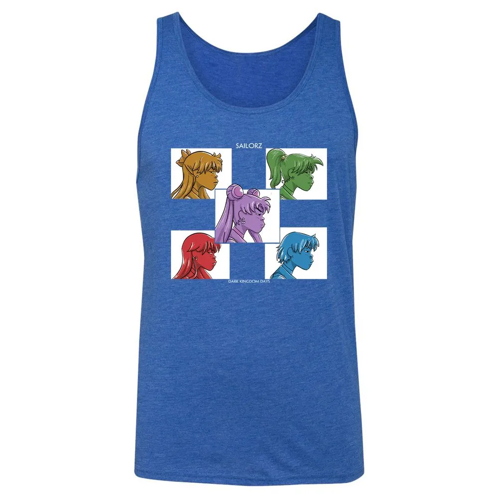 Unisex Jersey Tank - 6D4U5S9H - True Royal Triblend - 12