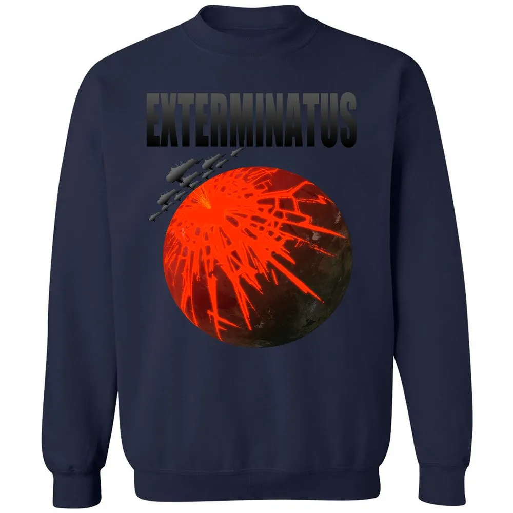 Classic Unisex Sweatshirt - UQRPWR75 - Navy - 2