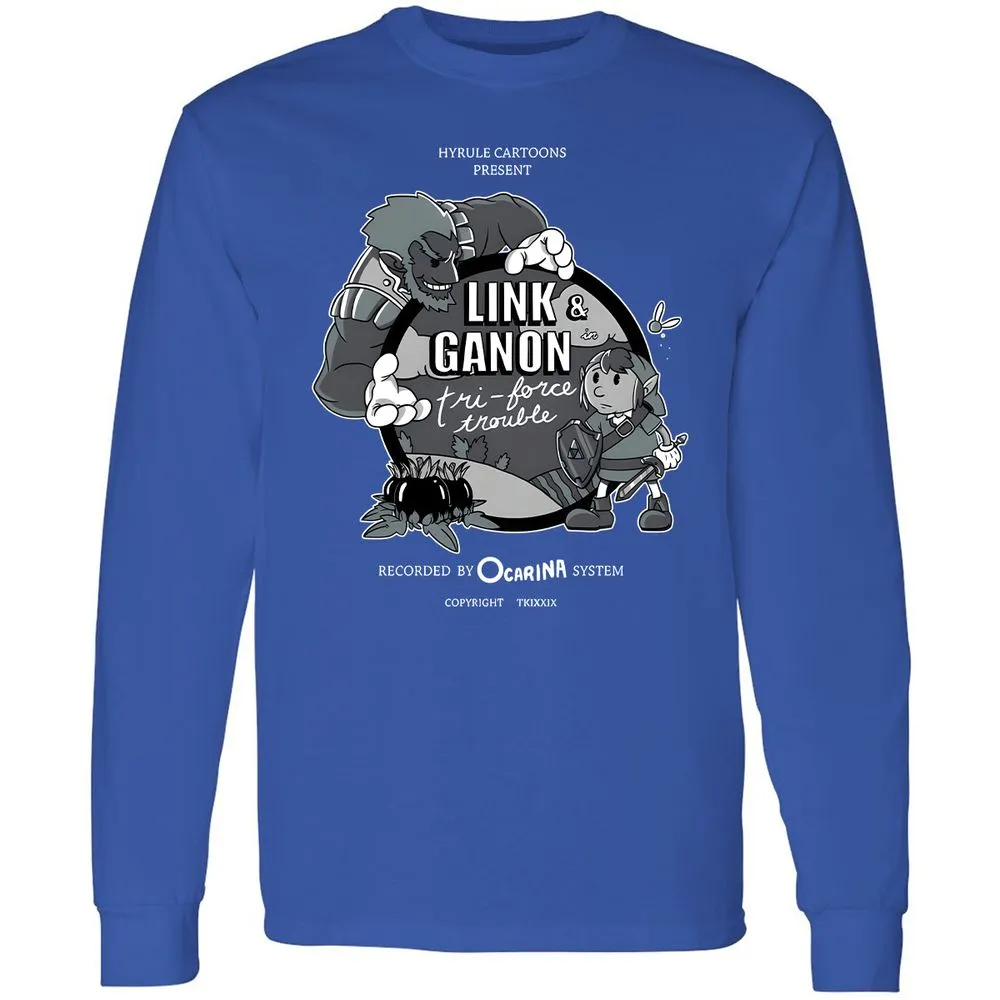Long Sleeve T-Shirt - FDL9J2FV - Royal - 8