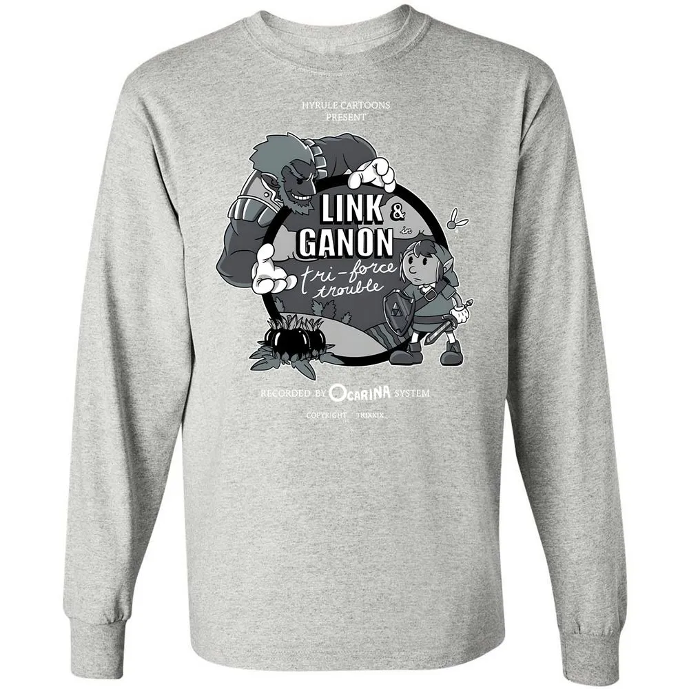 Long Sleeve T-Shirt - FDL9J2FV - Ash - 7