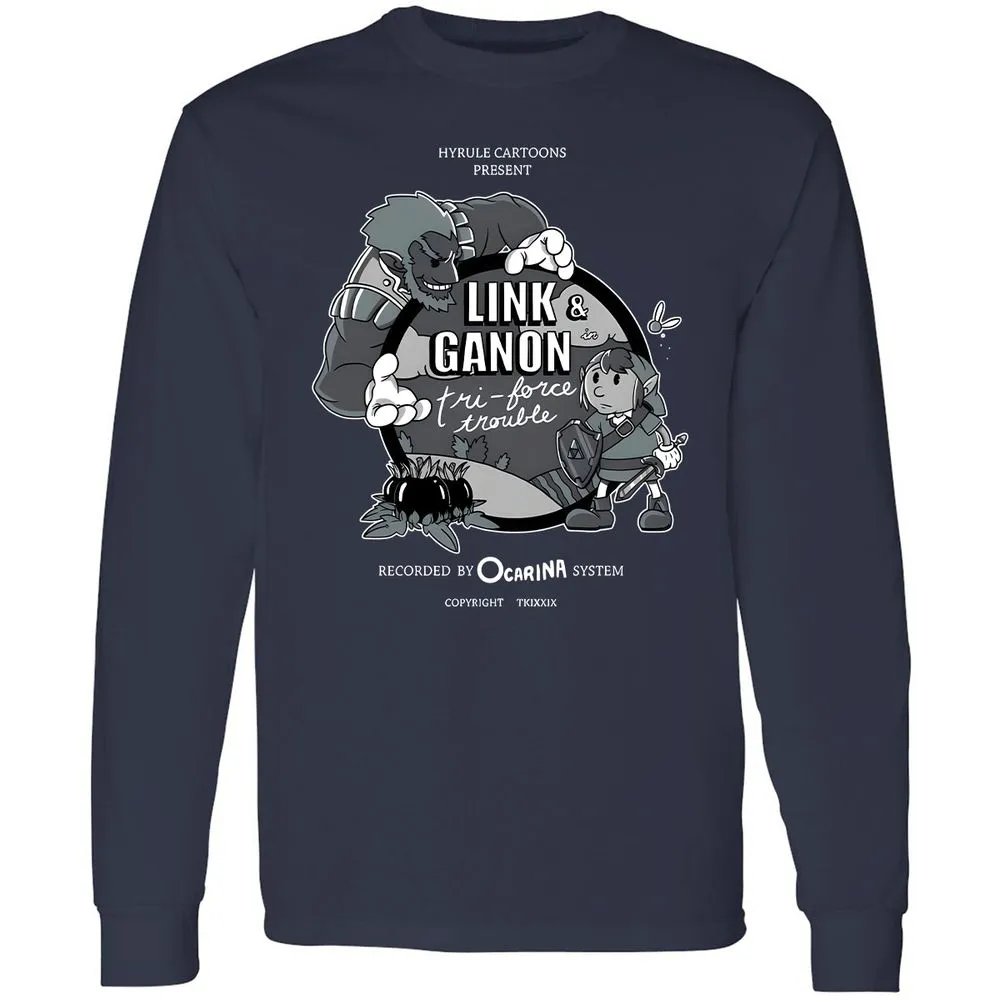 Long Sleeve T-Shirt - FDL9J2FV - Navy - 2