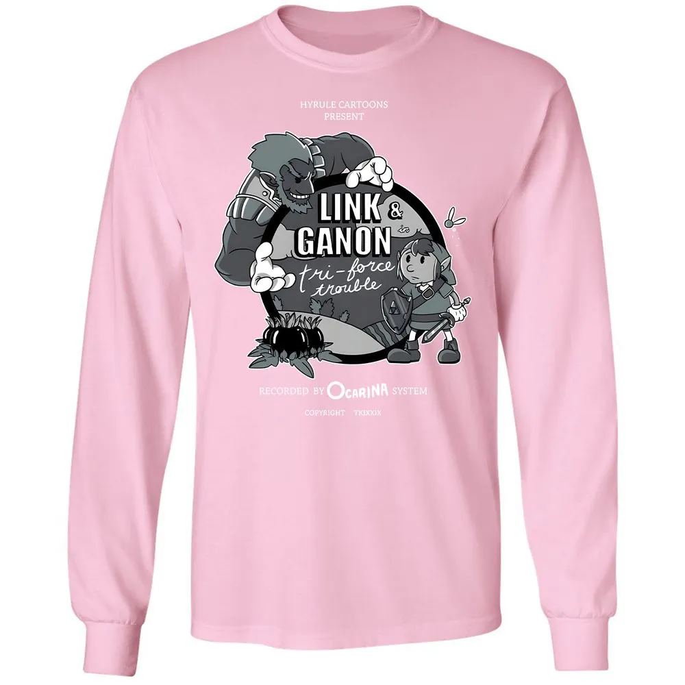 Long Sleeve T-Shirt - FDL9J2FV - Light Pink - 3