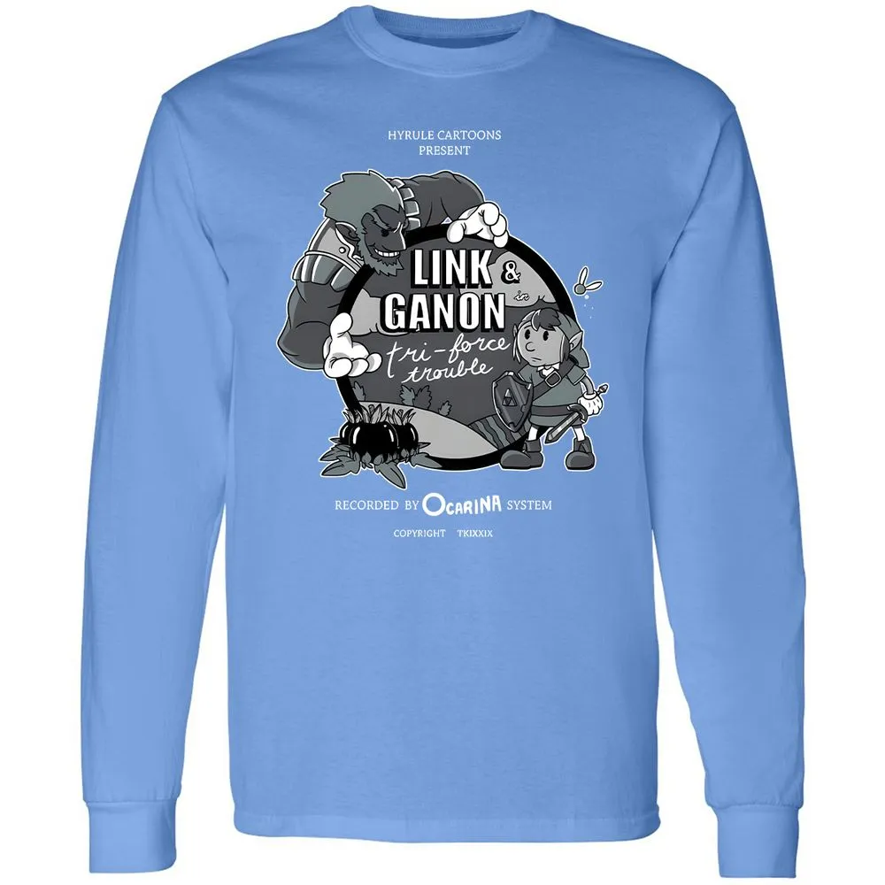 Long Sleeve T-Shirt - FDL9J2FV - Carolina Blue - 12