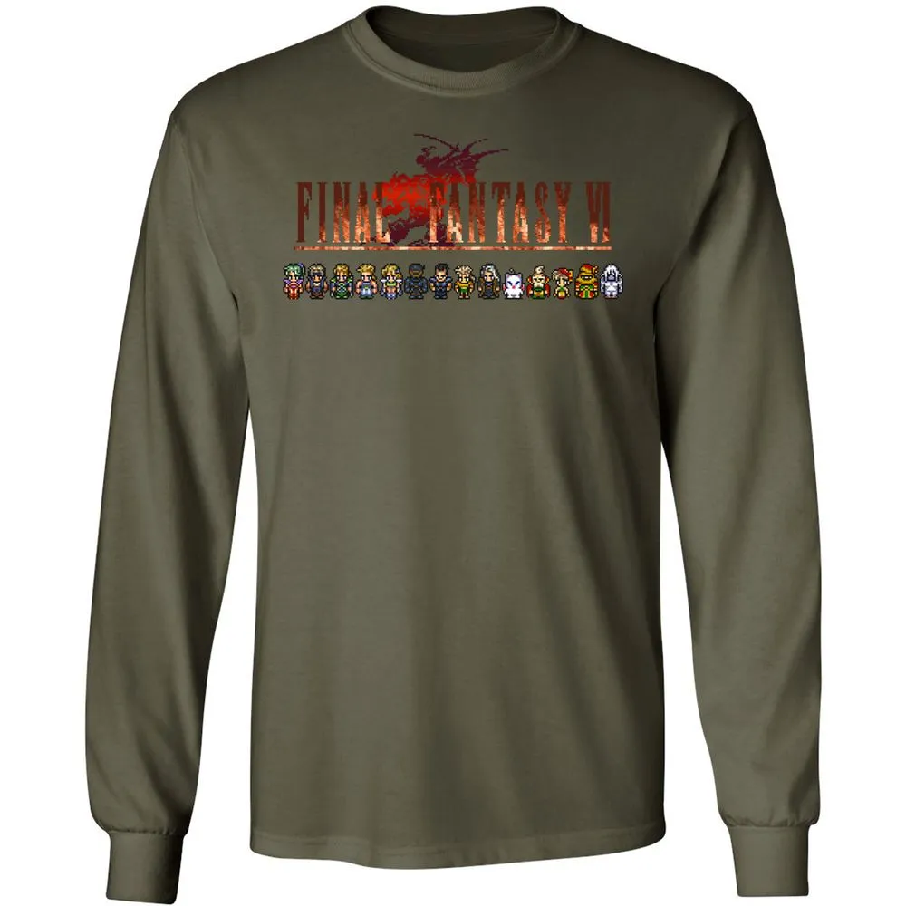 Long Sleeve T-Shirt - 3WXEX1LU - Military Green - 16
