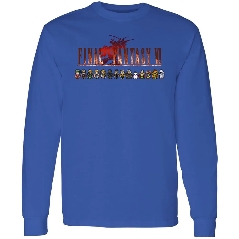Long Sleeve T-Shirt - 3WXEX1LU - Royal - 8