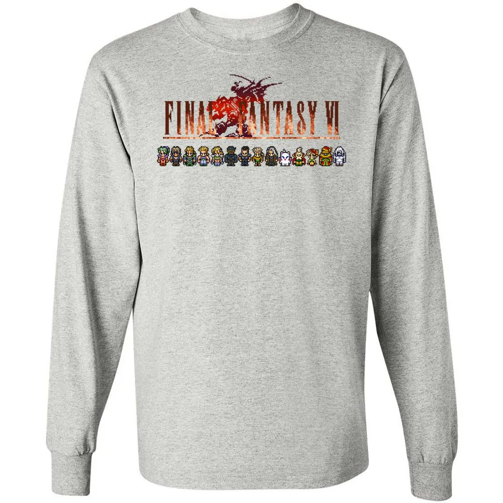 Long Sleeve T-Shirt - 3WXEX1LU - Ash - 7