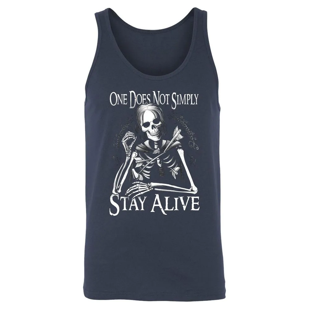 Unisex Jersey Tank - 738KFC7J - Navy - 2
