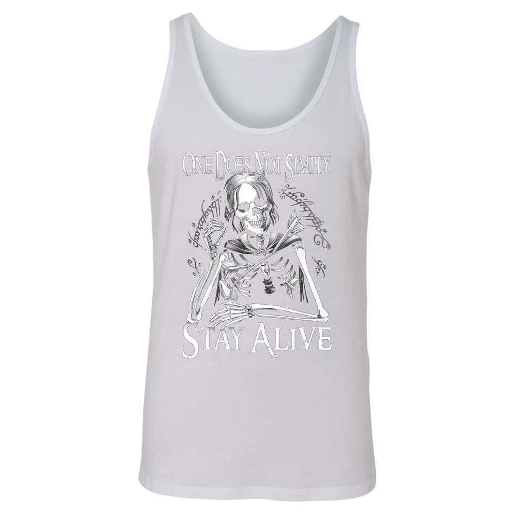 Unisex Jersey Tank - 738KFC7J - White - 14