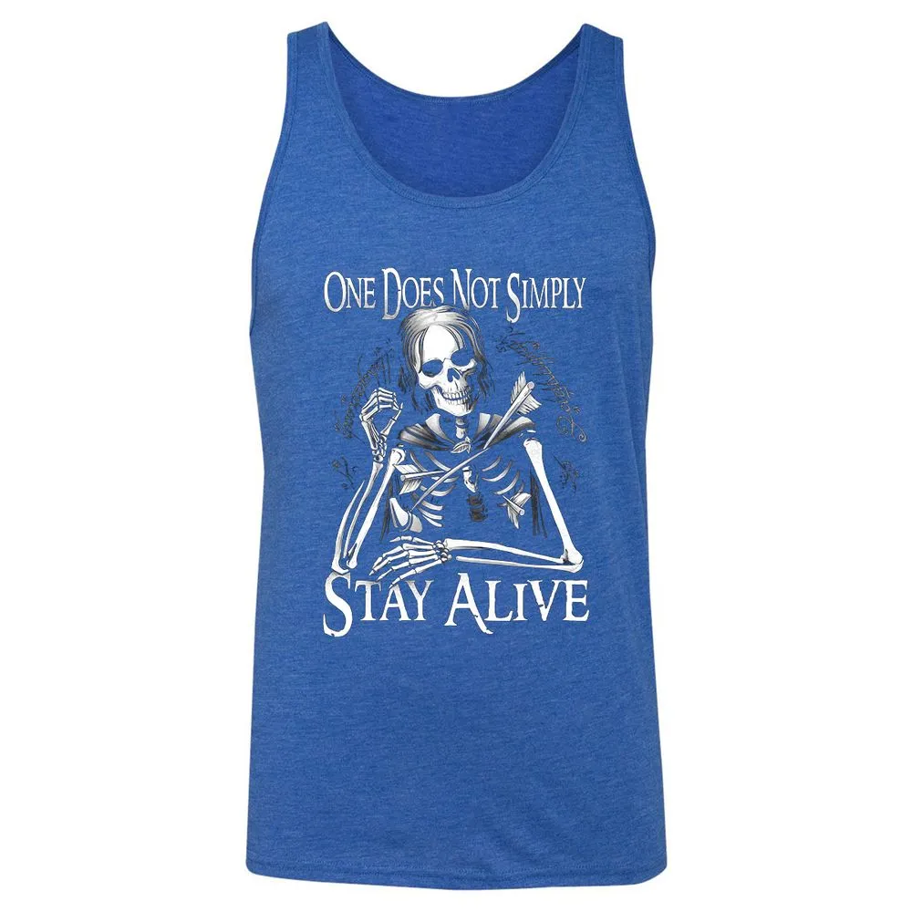 Unisex Jersey Tank - 738KFC7J - True Royal Triblend - 12