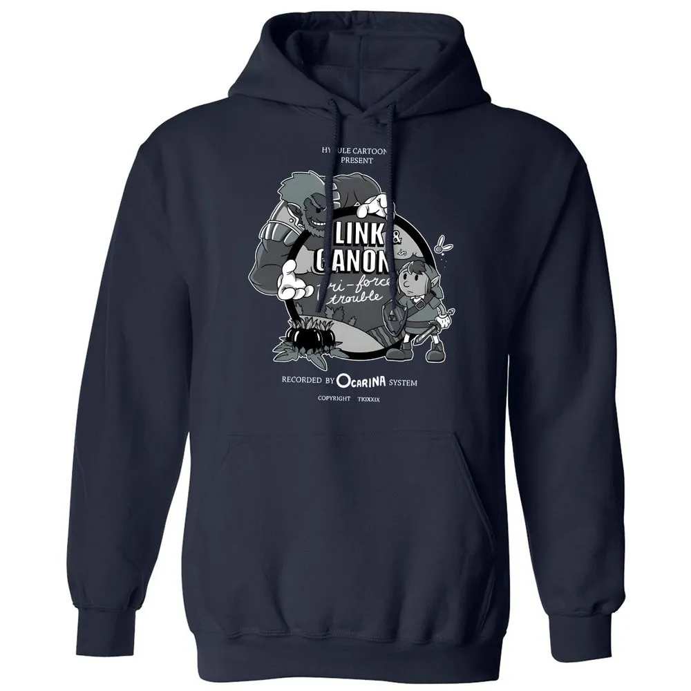 Classic Unisex Hoodie - LUBZH3AN - Navy - 2