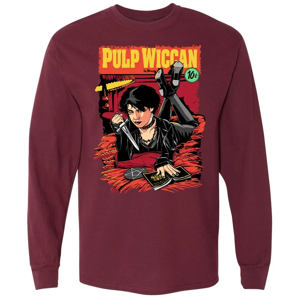 Long Sleeve T-Shirt - Z6DATNVE - Maroon - 11