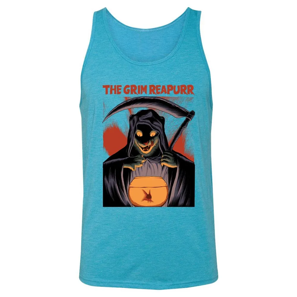 Unisex Jersey Tank - P44SB8ZG - Aqua Triblend - 3