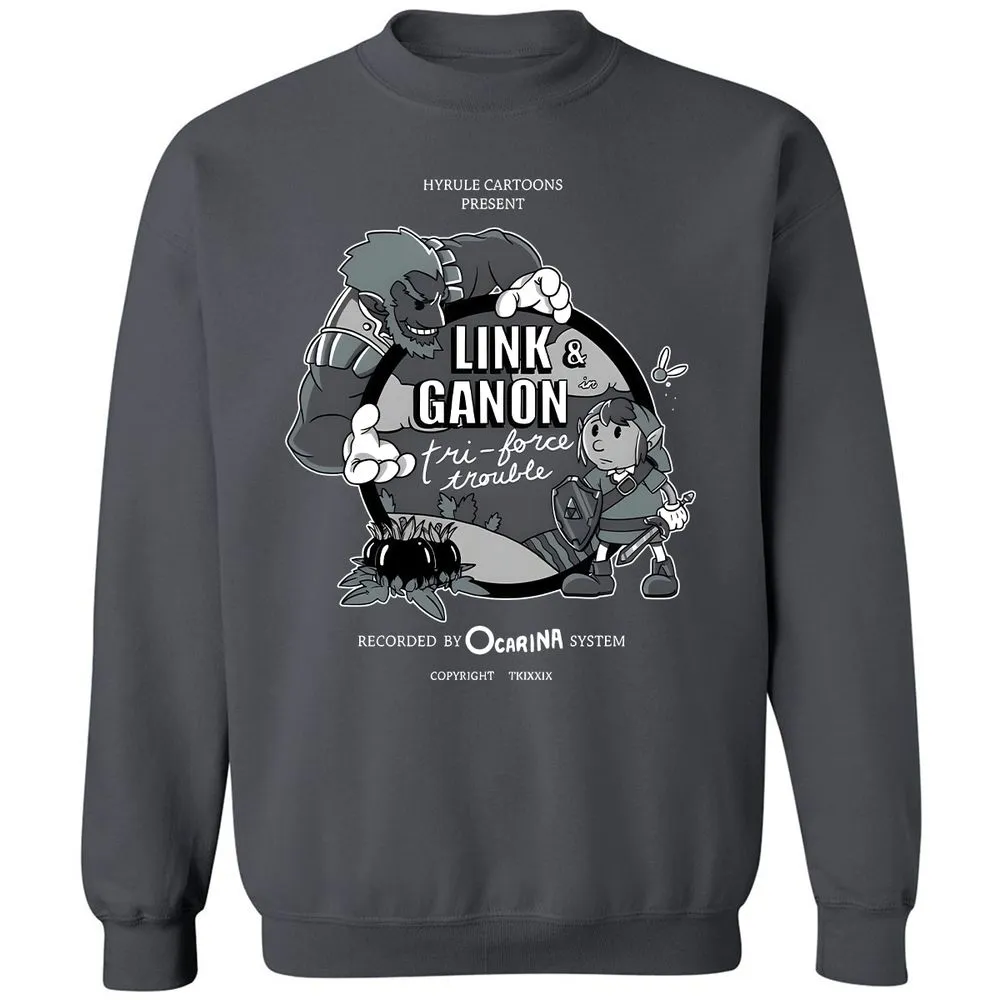 Classic Unisex Sweatshirt - FF5E9S1F - Charcoal - 7