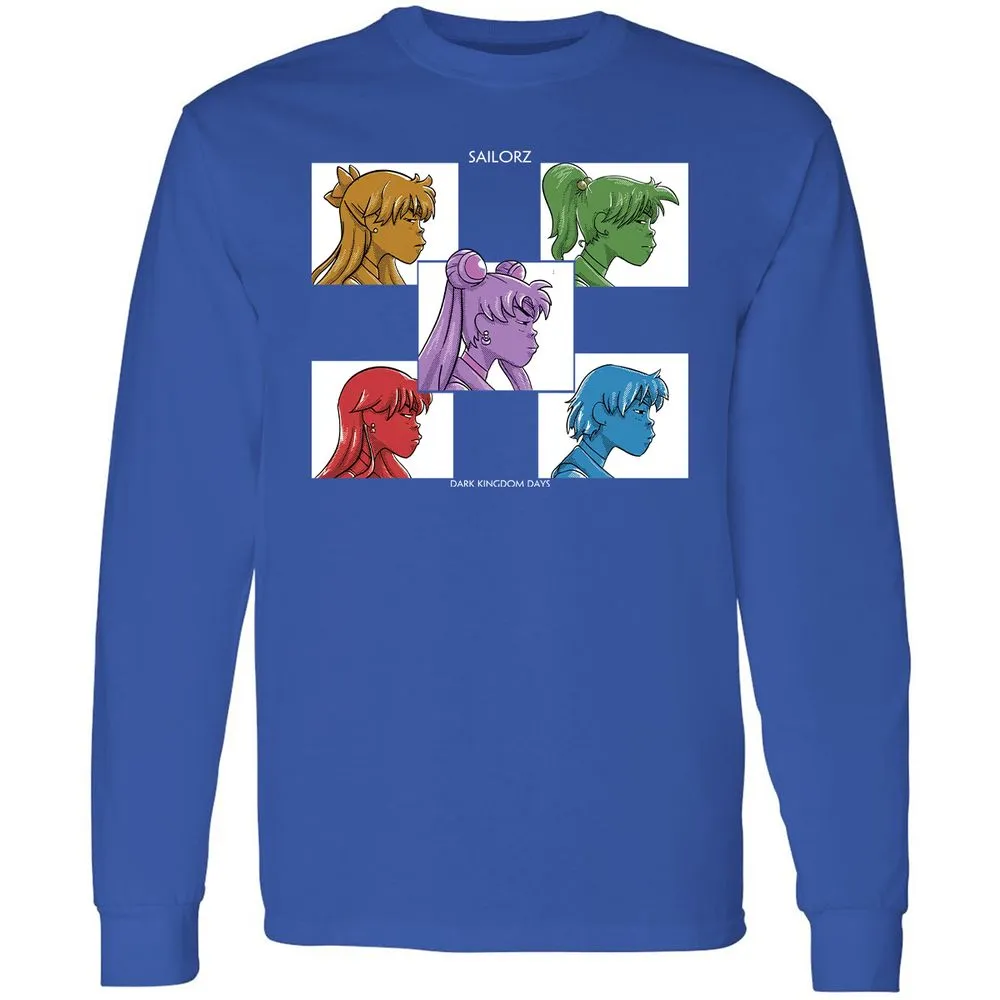 Long Sleeve T-Shirt - VXZZD6P4 - Royal - 8