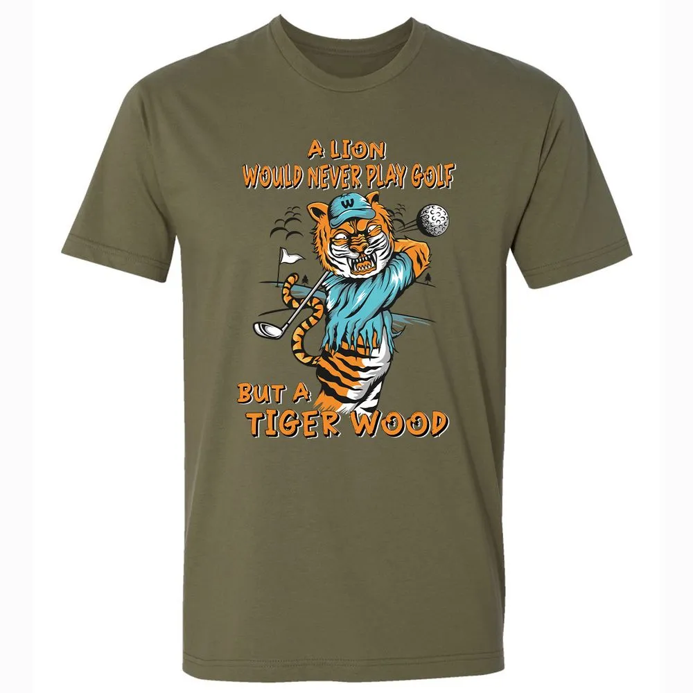 Premium Unisex T-Shirt - 343NL2XZ - Military Green - 5