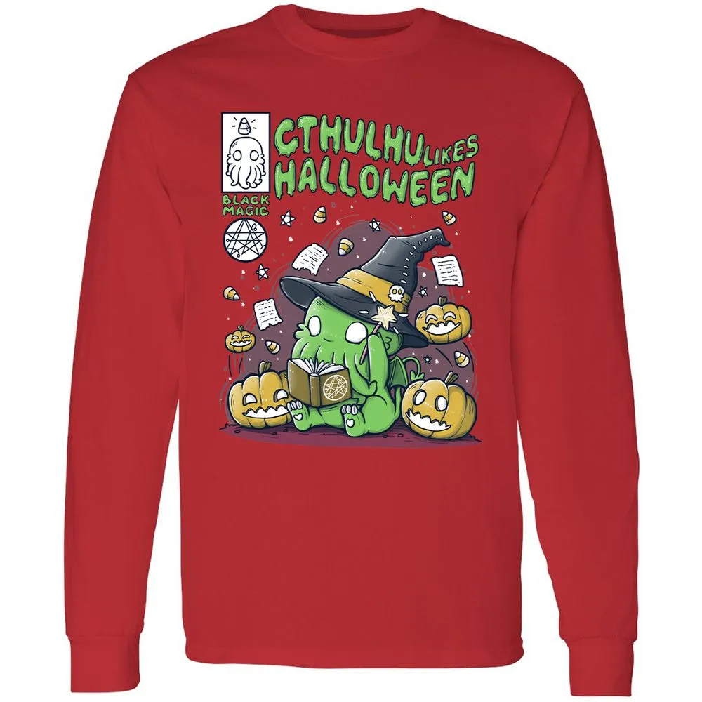 Long Sleeve T-Shirt - 4XXF1Q7N - Red - 14