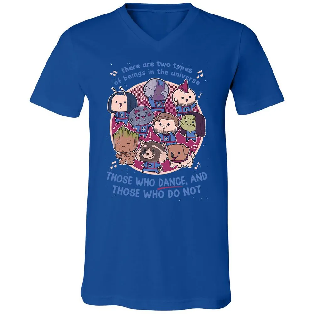 Unisex V-Neck T-Shirt - AXH7DPYF - True Royal - 4