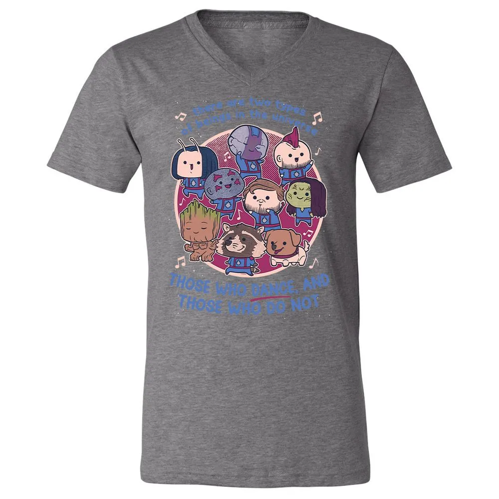 Unisex V-Neck T-Shirt - AXH7DPYF - Deep Heather - 13