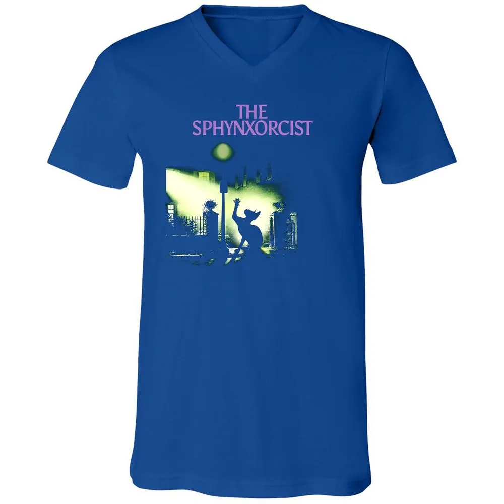 Unisex V-Neck T-Shirt - 2FPCY5K7 - True Royal - 4