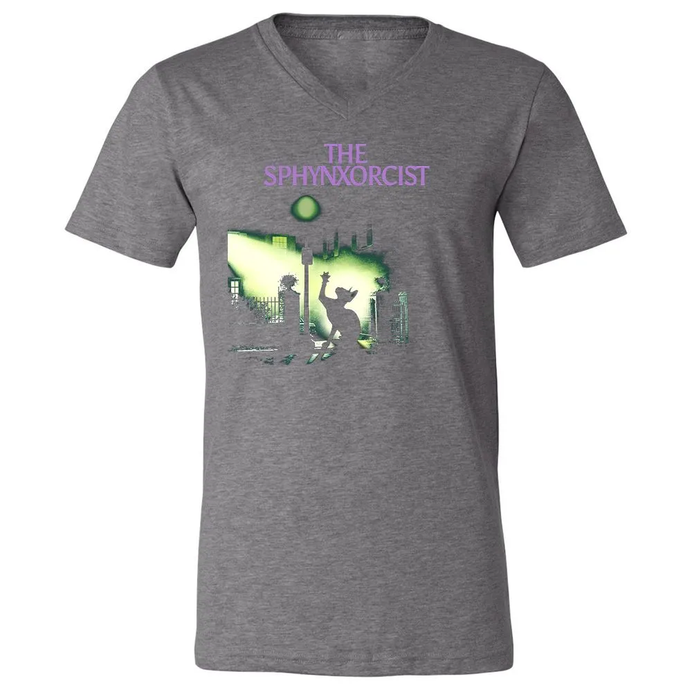 Unisex V-Neck T-Shirt - 2FPCY5K7 - Deep Heather - 13