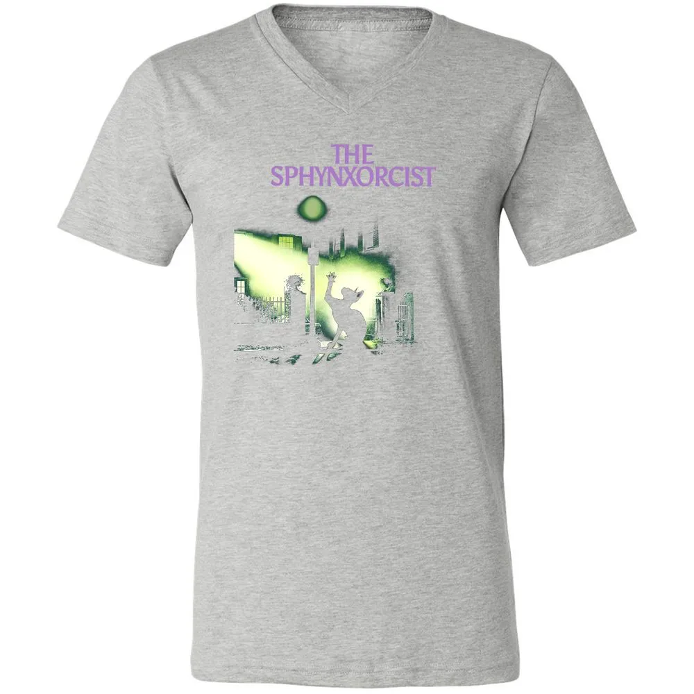 Unisex V-Neck T-Shirt - 2FPCY5K7 - Athletic Heather - 7