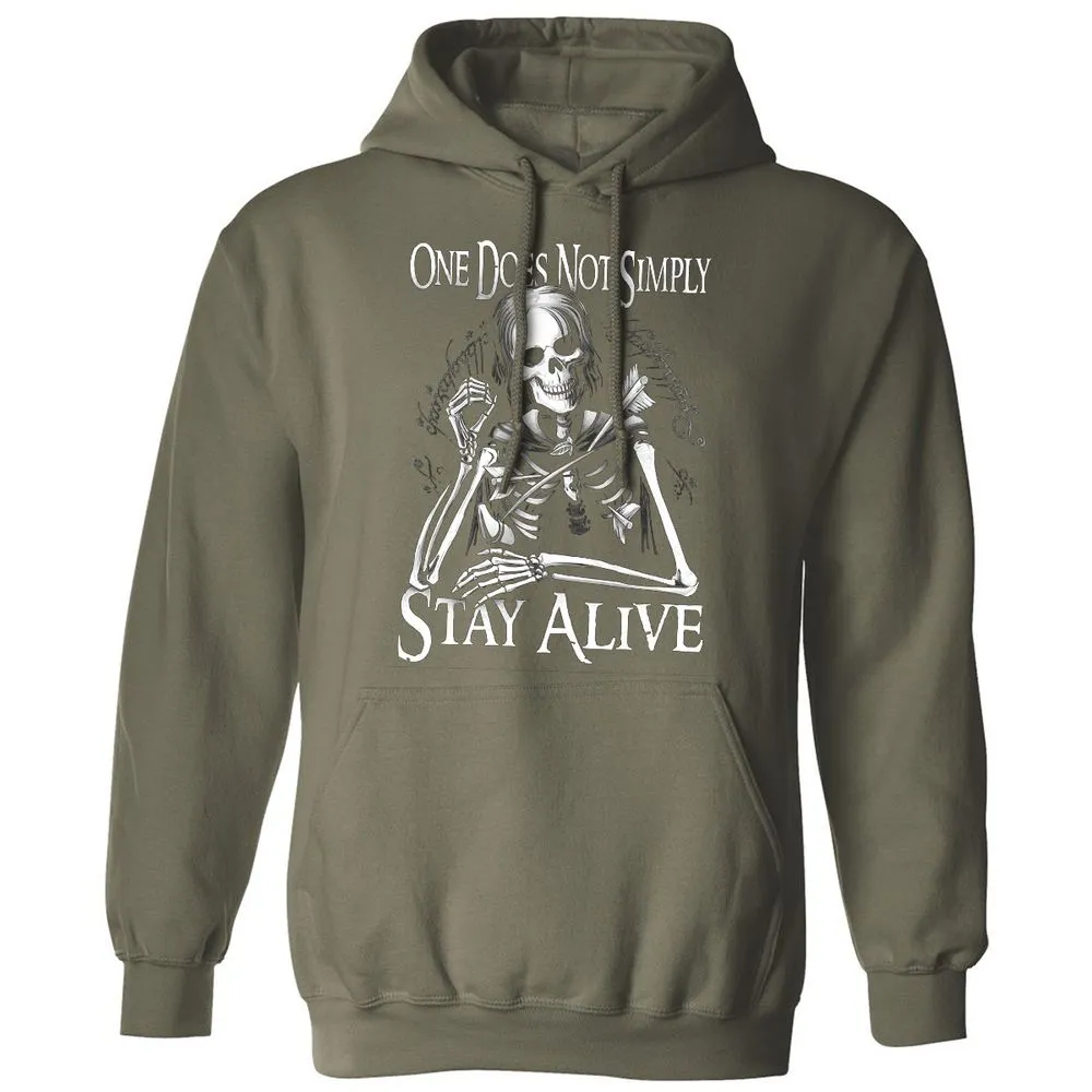 Classic Unisex Hoodie - X1MDHBSG - Military Green - 4