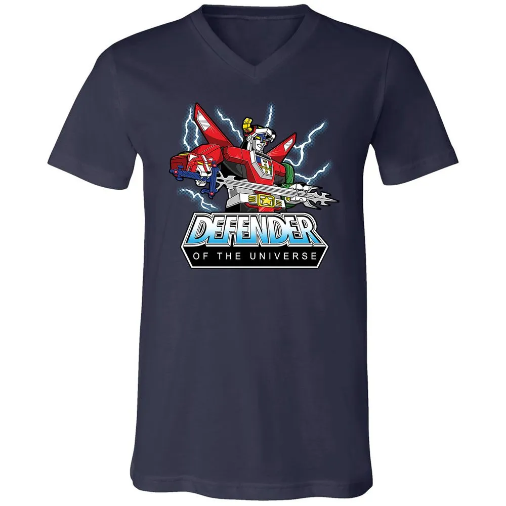 Unisex V-Neck T-Shirt - 2M9Z5RTC - Navy - 2